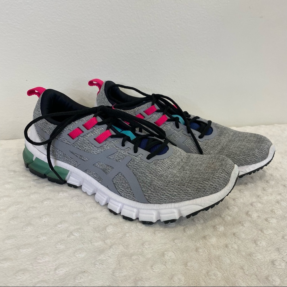 Asics Quantum 90 Gel Running Shoes Piedmont Grey Sheet Rock Size 8.5